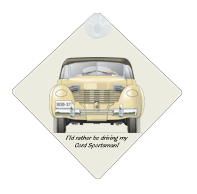 Cord 810 Sportsman 1935-37 Car Window Hanging Sign